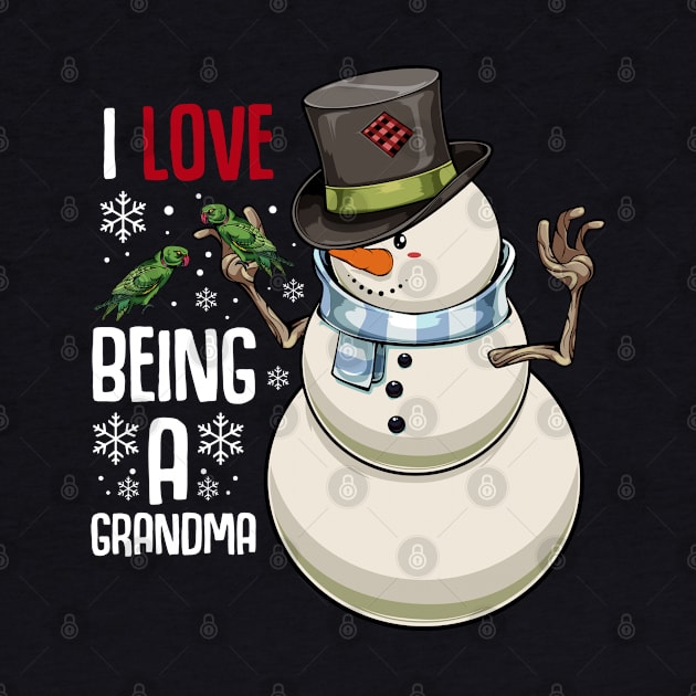 Snowman - I Love Being A Grandma - Xmas by Lumio Gifts